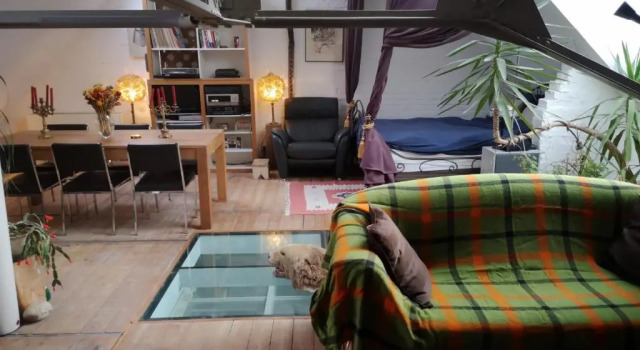 Апартаменты Artistic loft apartment with big sun terrace