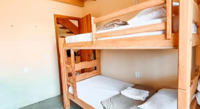 Кровать в общем номере (женский номер) Caramuru Hostel Caraíva