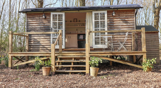 Woodlands Retreat Shepherd's Hut, Réserver Maison de vacances Brundish Royaume-Uni