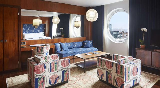 The Maritime Hotel, Забронировать Отель Челси Нью-Йорк, рядом с Станция метро 18-я улица линия 7-я авеню - Бродвей IRT