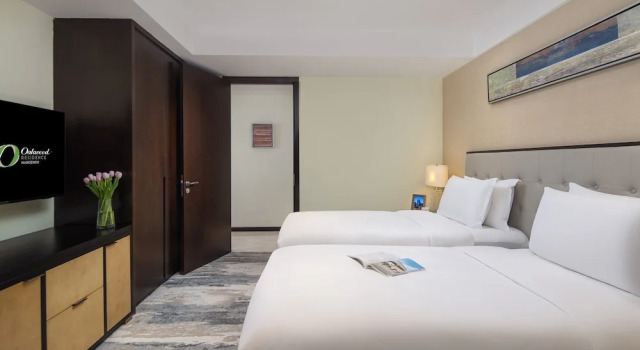 Апартаменты Executive с 2 комнатами Oakwood Residence Hangzhou