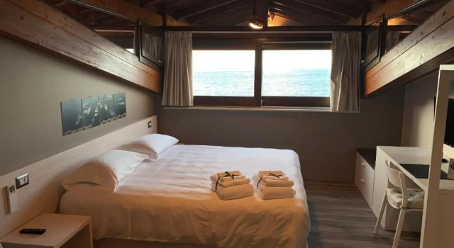 Deluxe dobbelt værelse med havudsigt Il Casato Deluxe Rooms