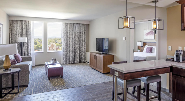 Двухместный люкс c 1 комнатой Hotel Madison & Shenandoah Conference Ctr