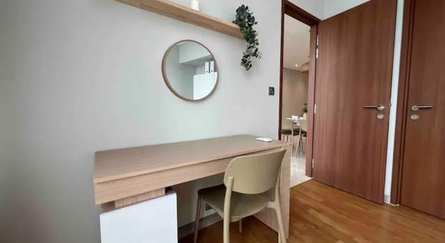 Апартаменты Deluxe с 2 комнатами с балконом и с видом на город Urban Zen Saigon - SOHO Residence D1