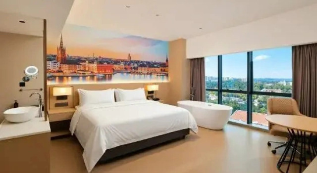 Люкс Deluxe Jinjiang Tianhe Grand Hotel (Jinjing People's Government)