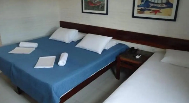 Трёхместный номер Standard Цокольный этаж Hotel Praia do Futuro