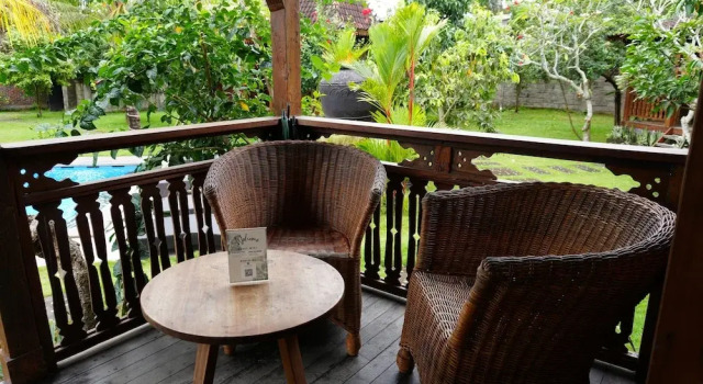 Кровать в общем номере (женский номер) Nunu Bali Eco Friendly Retreat