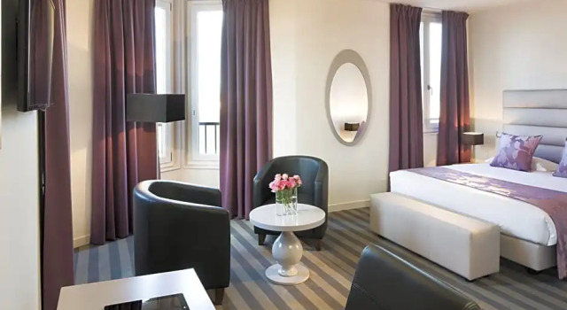 Двухместный номер Standard с красивым видом из окна Executive Hôtel Paris Gennevilliers