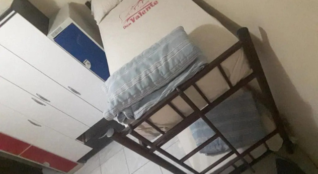 Кровать в общем номере Hotel Pousada Clínicas Valente