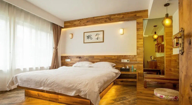 Люкс Deluxe Huangshan Shui Mo Xuan Hotel