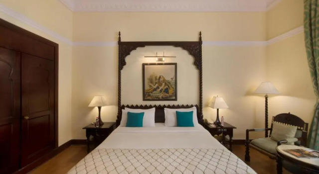 Двухместный номер Deluxe с видом на бассейн Taj Hari Mahal Jodhpur