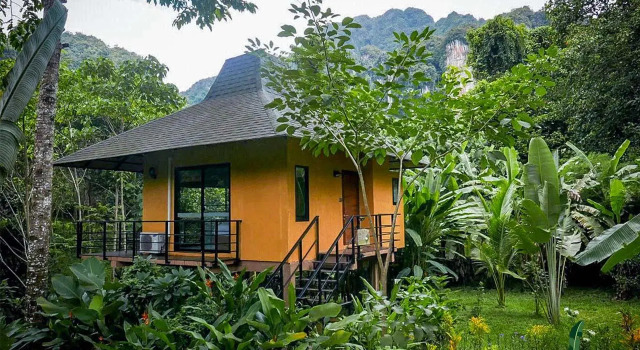 Двухместный номер Standard с балконом и с красивым видом из окна Anurak Community Lodge