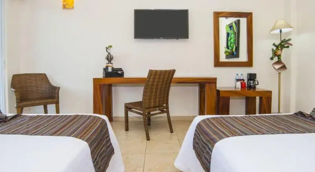 Номер Standard с балконом и с видом на горы Quinta Bella Huatulco