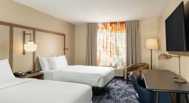 Четырёхместный номер Standard Fairfield Inn & Suites Minneapolis St. Paul/Roseville