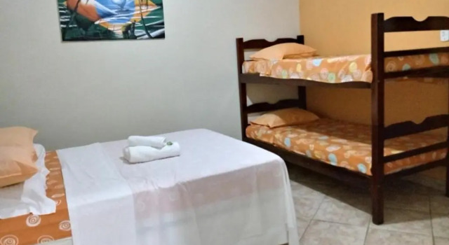 Четырёхместный номер Standard Pousada da Rose Paraty
