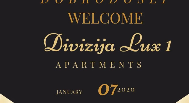 Апартаменты Divizija Lux apartments