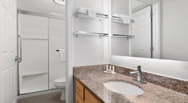 Двухместный люкс c 1 комнатой Residence Inn by Marriott Salt Lake City Downtown
