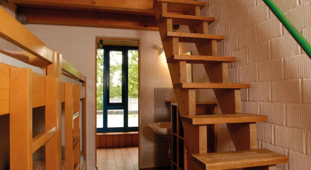 Кровать в общем номере Beinwil am See Youth Hostel