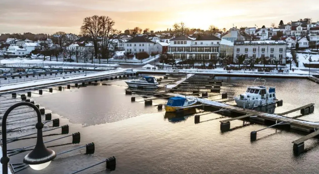 Одноместный номер Standard Grand Hotel Åsgårdstrand - Unike Hoteller
