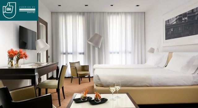 Двухместный номер Premium UNA Hotels Cusani Milano