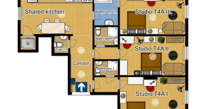 Suite Económica Old Town - Templova Apartments
