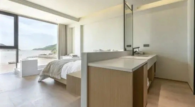 Люкс Qiying Shijian Sea Resort Seaview Homestay (Ningbo Xiangshan Shipu Branch)