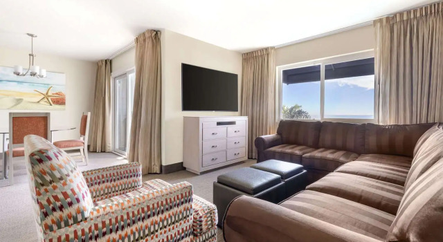Номер Standard с видом на океан Hilton Vacation Club Riviera Beach & Shores