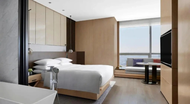 Номер Premier с видом на город Shenyang Marriott Hotel