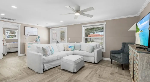 Коттедж с 3 комнатами 7 Dockside Dream: 3br/3ba Pool Home W/ Water Views! 3 Bedroom Home