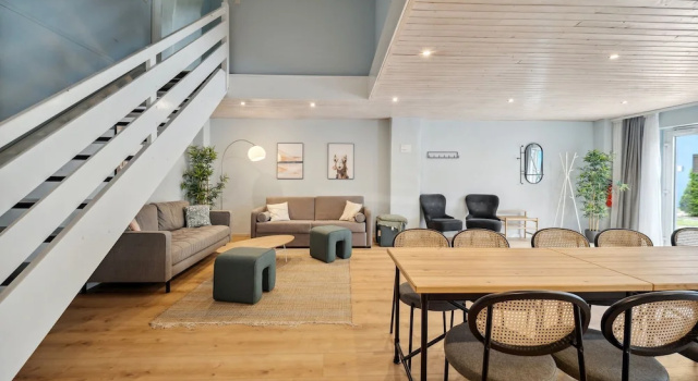 Люкс Дуплекс с 4 комнатами Limehome Dresden Tannenstraße