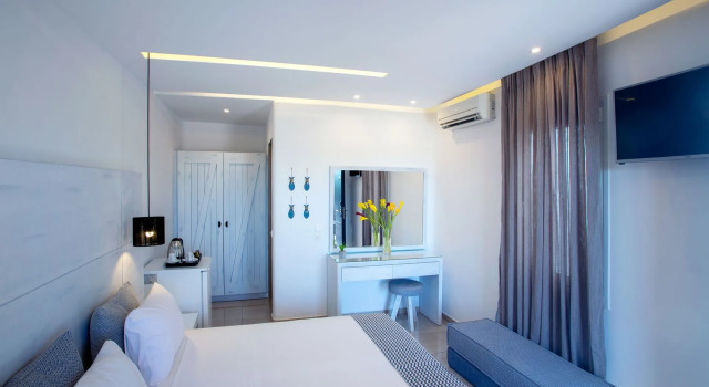 Двухместный номер с частичным видом на море Tropicana Suites & Villas Mykonos