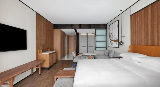 Двухместный номер Superior с балконом Sheraton Zhaoqing Dinghu