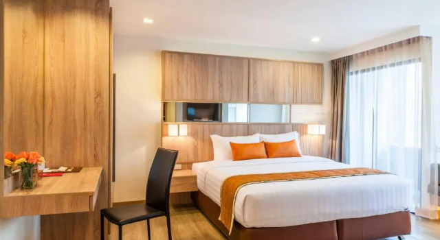 Двухместный номер Deluxe Pacific Park Hotel