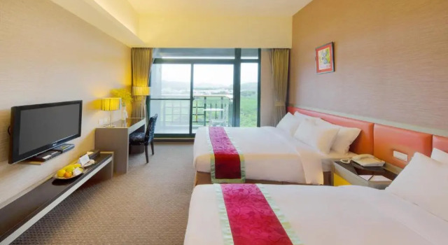 Четырёхместный номер Deluxe Formosan Naruwan Garden Hotel