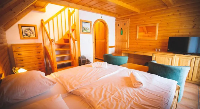 Четырёхместный номер Standard Дуплекс Hotel Tisa Pohorje