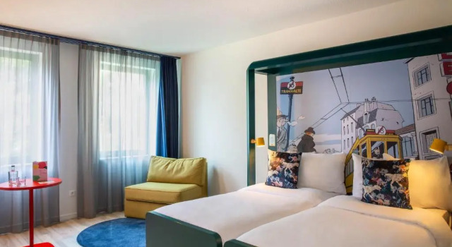 Трёхместный номер B&B HOTEL Brussels Centre Louise