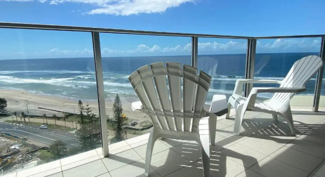 Апартаменты с 2 комнатами с видом на море Hi Surf Beachfront Resort Apartments OFFICIAL SITE