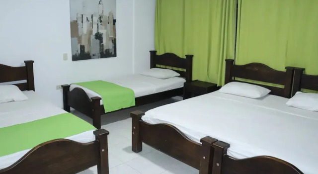 Confort quadruple chambre 1 chambre Hotel Inambu Villavicencio
