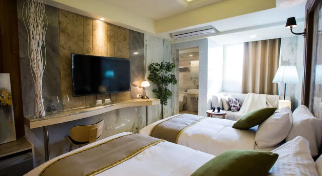 Четырёхместный семейный номер Standard Hiyes Hotel Taichung
