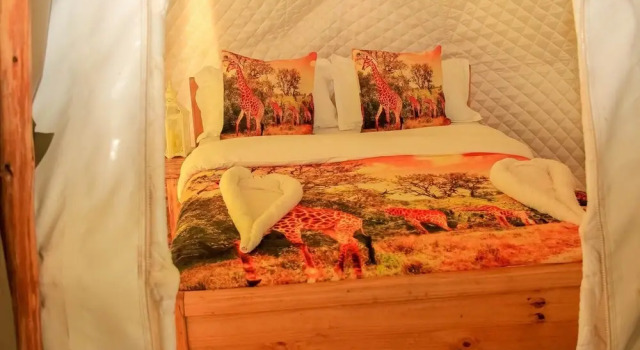 Номер Standard Amanya Sleeps 4 With Tent Views