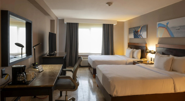 Четырёхместный номер Standard с видом на город Hilton Garden Inn Boca del Rio Veracruz
