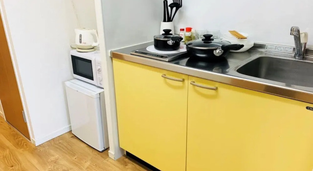 Двухместный номер Deluxe с балконом At RLiS House Namba Minami