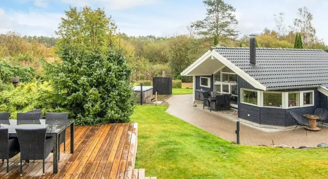 Коттедж 4 star holiday home in Ebeltoft