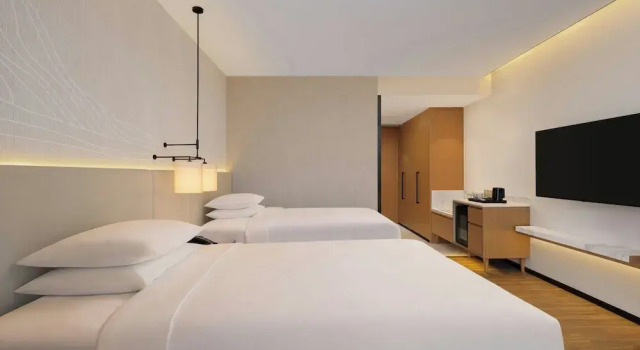 Двухместный номер Deluxe с видом на горы Courtyard by Marriott Ranchi