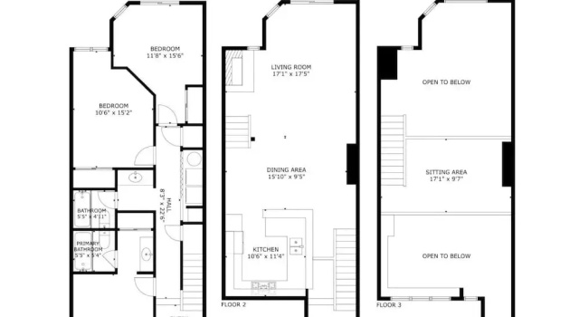 Номер Standard с 3 комнатами с балконом и с видом на горы Ridgepoint 3 Bedrooms RGT-117 by KBM