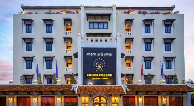 Sokchea Angkor Hotel, Забронировать Отель Отели Сиемреап по системе «всё включено», рядом с Ночной рынок Ангкор, Всё включено