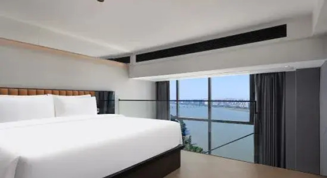 Люкс Дуплекс с видом на реку FUNGEE X Hotel (Xiangjiang Middle Road, Bishahu (Youth Square) Station, Changsha)