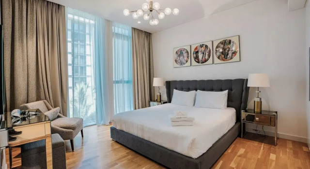 Nasma Luxury Stays - Bluewaters Residences Building 4, Забронировать Апартаменты/квартира Апартаменты Эмирата Дубая, рядом с Jumeirah Beach Residence Tram Station 2, Апартаменты/квартира