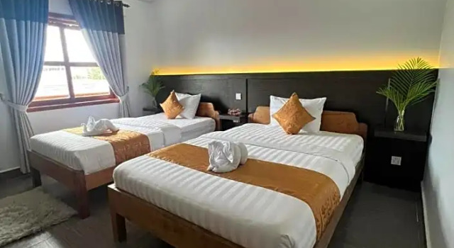 Двухместный номер Deluxe The Moon Kampot Boutique