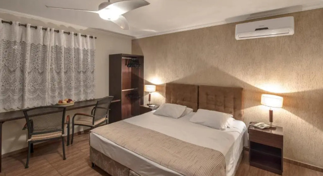 Четырёхместный номер Standard Hotel Cachoeiras de Brotas